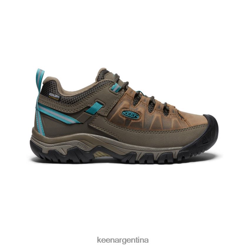 coco tostado/porcelana calzado KEEN targhee iii impermeable T0822B607 mujer - Imagen 1