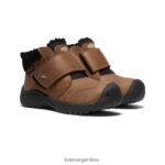coco tostado/vapor calzado KEEN bota impermeable kootenay iv T0822B1009 pequeños niños - Imagen 2