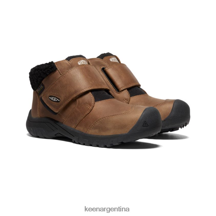 coco tostado/vapor calzado KEEN bota impermeable kootenay iv T0822B1011 niños grandes - Imagen 2