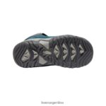 coral azul/pavo real rosa calzado KEEN bota impermeable greta T0822B1015 niños grandes - Imagen 4