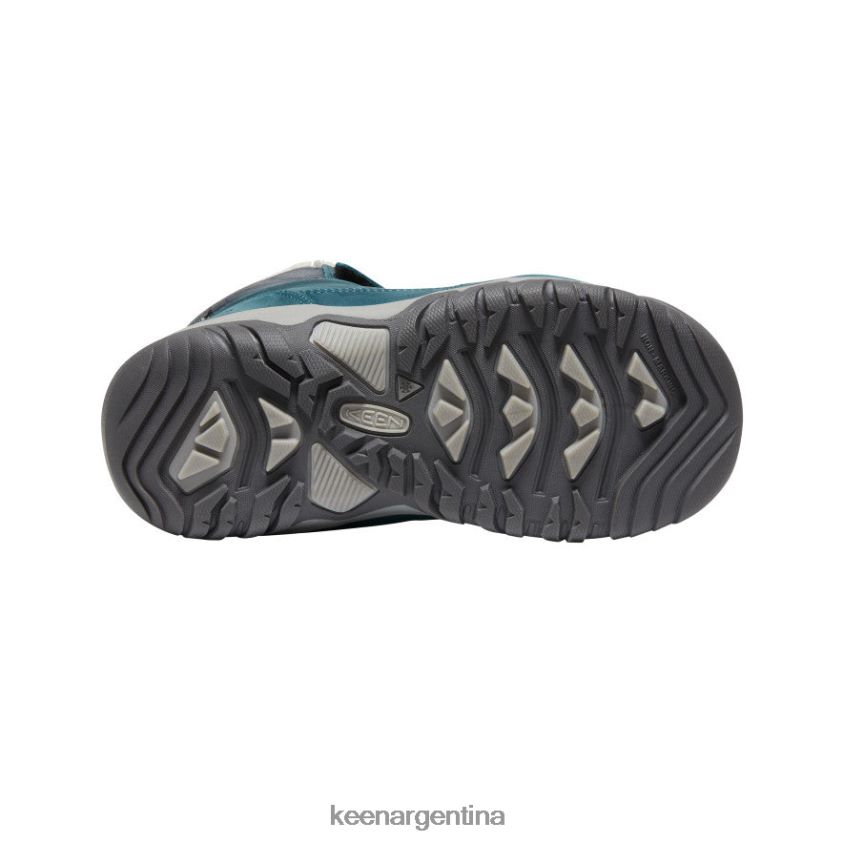 coral azul/pavo real rosa calzado KEEN bota impermeable greta T0822B1015 niños grandes - Imagen 4