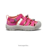 coral muy baya/fusión calzado KEEN newport h2 T0822B747 pequeños niños
