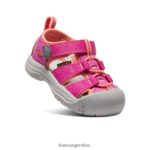 coral muy baya/fusión calzado KEEN newport h2 T0822B828 niños pequeños - Imagen 3