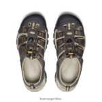 cuervo/aluminio calzado KEEN newport h2 T0822B55 hombres - Imagen 4