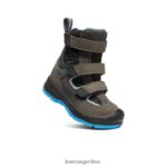 cuervo/imán calzado KEEN bota impermeable de invierno redwood T0822B941 pequeños niños - Imagen 3