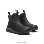 Cuervo negro calzado KEEN bota impermeable anclaje iii T0822B145 hombres - Imagen 2