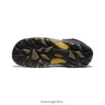 cuervo/olivo leonado calzado KEEN Lansing Mid impermeable (puntera de acero) T0822B91 hombres - Imagen 4