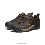 cuervo/olivo leonado calzado KEEN targhee ii impermeable T0822B207 hombres - Imagen 2