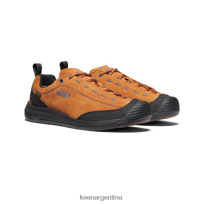 especia de calabaza/negro calzado KEEN zapato impermeable jasper ii T0822B346 hombres - Imagen 2