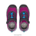 festival fucsia/imán calzado KEEN zapato deportivo targhee T0822B785 pequeños niños - Imagen 4