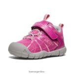 festival fucsia/rosa ibis calzado KEEN zapatillas chandler 2 cnx T0822B884 niños pequeños - Imagen 3