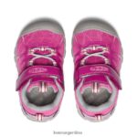 festival fucsia/rosa ibis calzado KEEN zapatillas chandler 2 cnx T0822B884 niños pequeños - Imagen 4