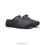 fieltro gris antracita/negro calzado KEEN diapositiva howser iii T0822B95 hombres - Imagen 2