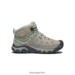fumo/verde tranquilo calzado KEEN Targhee ventilación media T0822B586 mujer