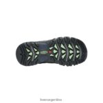 fumo/verde tranquilo calzado KEEN Targhee ventilación media T0822B586 mujer - Imagen 4