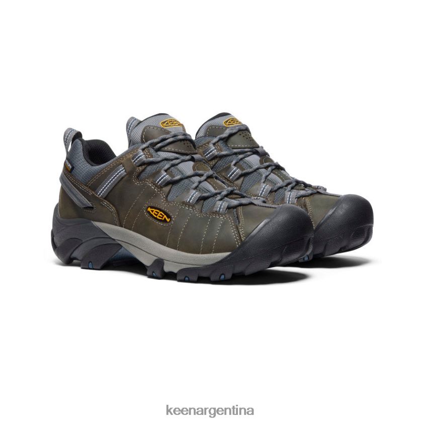 gárgola/azul marino medianoche calzado KEEN targhee ii impermeable T0822B205 hombres - Imagen 2