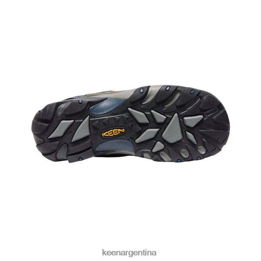 gárgola/azul marino medianoche calzado KEEN targhee ii impermeable T0822B205 hombres - Imagen 4