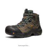 gárgola/noche del bosque calzado KEEN Braddock impermeable medio (puntera de acero) T0822B354 hombres - Imagen 3