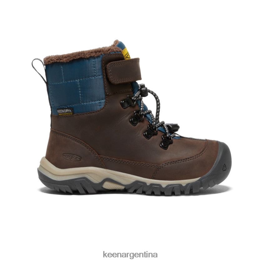 grano_de_cafe_azul_ala_verde_azulado_calzado_keen_bota_impermeable_greta_t0822b1016_ninos_grandes.jpg grano de café/azul ala verde azulado calzado KEEN bota impermeable greta T0822B1016 niños grandes - Imagen 1