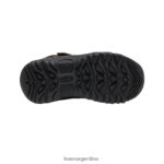 grano de café/bisonte calzado KEEN zapato impermeable targhee T0822B911 pequeños niños - Imagen 4