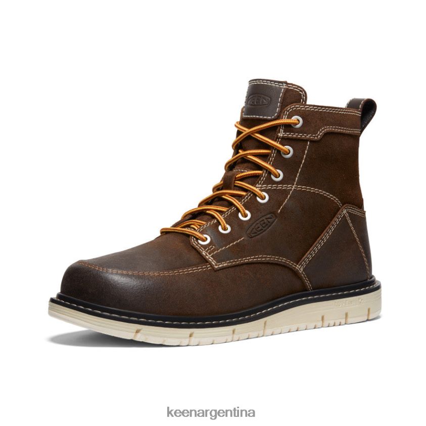 grano de café/blanco estrella calzado KEEN san josé 6" T0822B67 hombres - Imagen 3