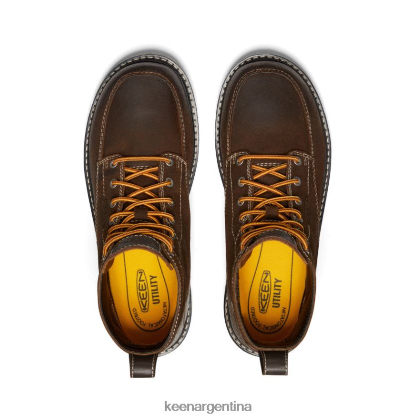 grano de café/blanco estrella calzado KEEN san josé 6" T0822B67 hombres - Imagen 4