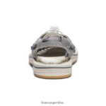 gris acero/abedul calzado KEEN lienzo uneek T0822B507 mujer - Imagen 5