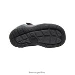 gris acero/azul ala verde azulado calzado KEEN chukka nudo T0822B979 pequeños niños - Imagen 4