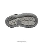 gris acero/azul profundo calzado KEEN arroyo nudo T0822B772 pequeños niños - Imagen 5