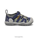gris acero/azul profundo calzado KEEN arroyo nudo T0822B806 niños pequeños