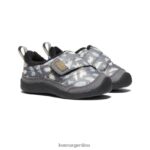 gris acero/blanco estrella calzado KEEN envoltura de jabón T0822B989 niños pequeños - Imagen 2