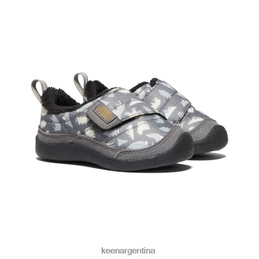 gris acero/blanco estrella calzado KEEN envoltura de jabón T0822B989 niños pequeños - Imagen 2