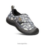 gris acero/blanco estrella calzado KEEN envoltura de jabón T0822B991 pequeños niños - Imagen 3