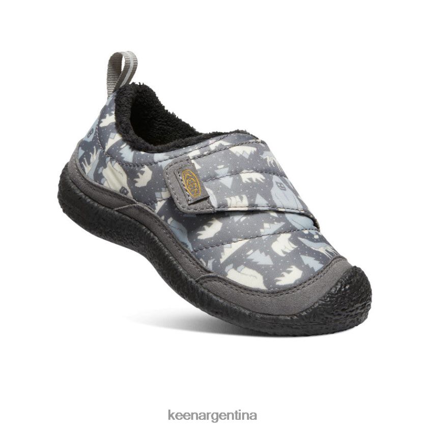 gris acero/blanco estrella calzado KEEN envoltura de jabón T0822B991 pequeños niños - Imagen 3