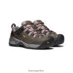 gris acero/bossa nova calzado KEEN detroit xt internal met (puntera de acero) T0822B338 hombres - Imagen 2