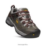 gris acero/bossa nova calzado KEEN detroit xt internal met (puntera de acero) T0822B338 hombres - Imagen 3
