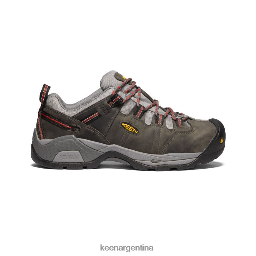 gris acero/bossa nova calzado KEEN detroit xt internal met (puntera de acero) T0822B338 hombres - Imagen 1