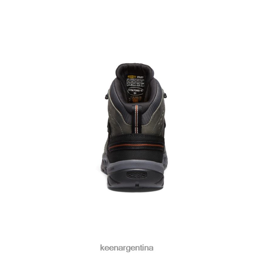 gris acero/carey calzado KEEN Flint II impermeable medio (puntera blanda) T0822B76 hombres - Imagen 5