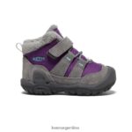 gris acero/carisma calzado KEEN chukka nudo T0822B1005 niños pequeños