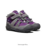 gris acero/carisma calzado KEEN chukka nudo T0822B981 pequeños niños - Imagen 2