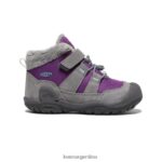 gris acero/carisma calzado KEEN chukka nudo T0822B981 pequeños niños