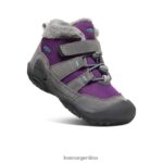 gris acero/carisma calzado KEEN chukka nudo T0822B981 pequeños niños - Imagen 3