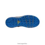 gris acero/cobalto brillante calzado KEEN Bota impermeable con gancho rojo (puntera de fibra de carbono) T0822B222 hombres - Imagen 4