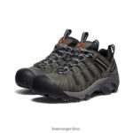 gris acero/ibis escarlata calzado KEEN viajero T0822B64 hombres - Imagen 2