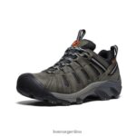 gris acero/ibis escarlata calzado KEEN viajero T0822B64 hombres - Imagen 3