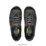 gris acero/ibis escarlata calzado KEEN viajero T0822B64 hombres - Imagen 4