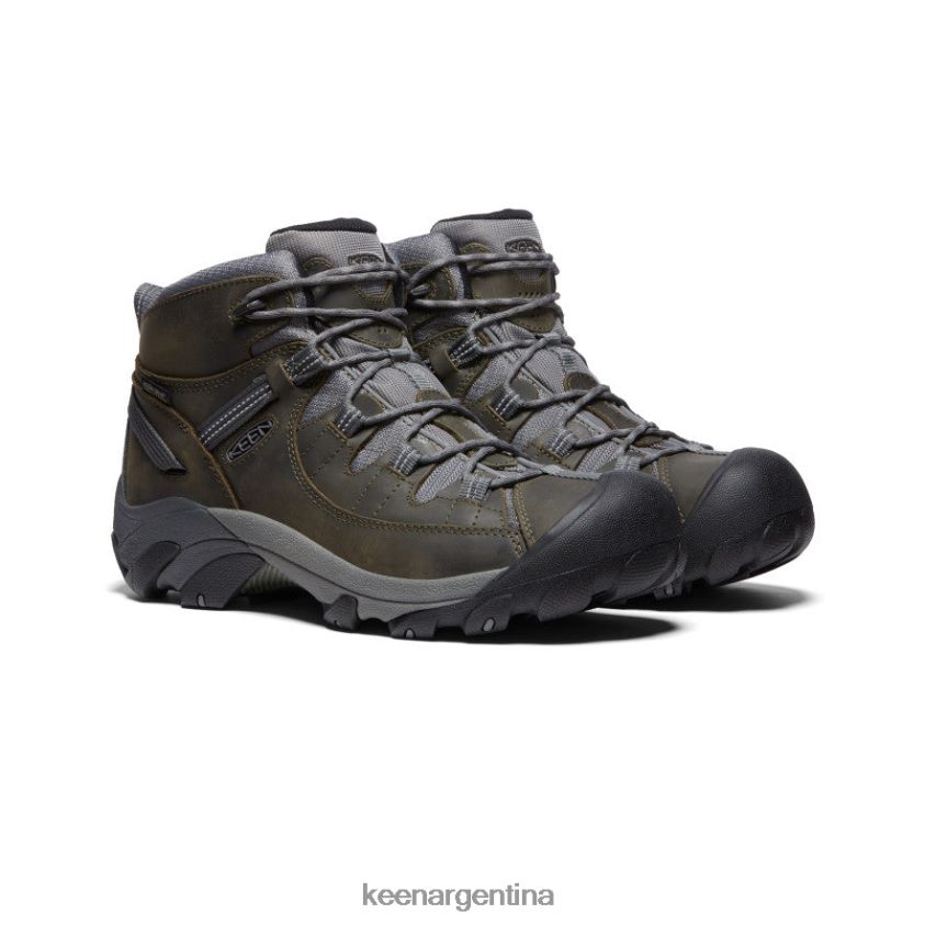 gris acero/imán calzado KEEN botas de montaña impermeables targhee ii T0822B152 hombres - Imagen 2