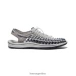 gris acero/llovizna calzado KEEN uneek T0822B116 hombres