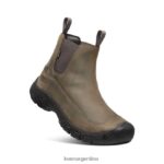 gris acero/negro calzado KEEN bota impermeable anclaje iii T0822B144 hombres - Imagen 3
