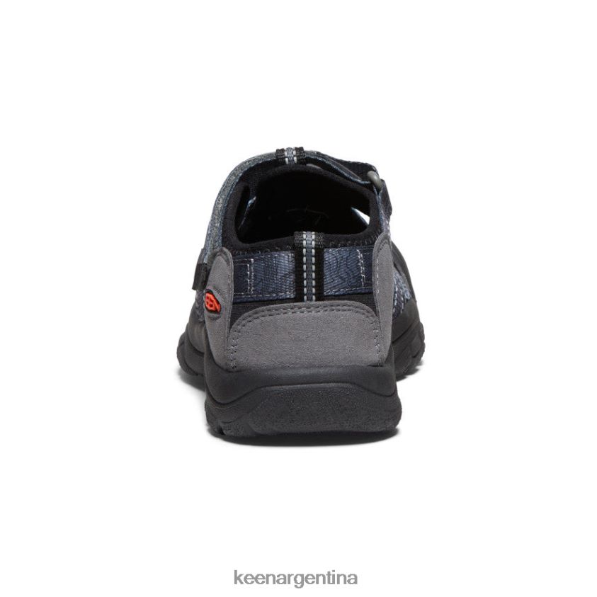 gris acero/negro calzado KEEN newport h2 T0822B755 niños grandes - Imagen 5